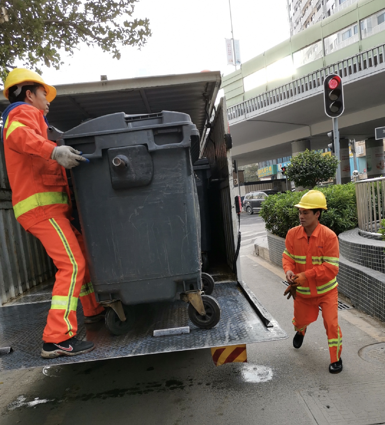 城市垃圾清运作业流程
